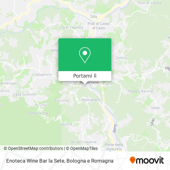 Mappa Enoteca Wine Bar la Sete