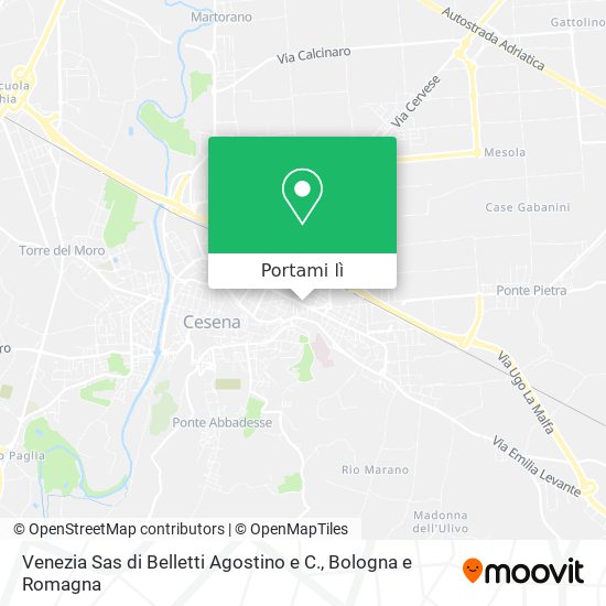Mappa Venezia Sas di Belletti Agostino e C.