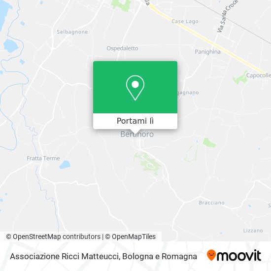 Mappa Associazione Ricci Matteucci