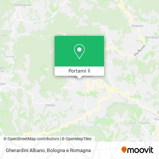 Mappa Gherardini Albano