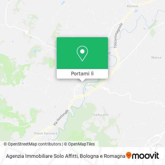 Mappa Agenzia Immobiliare Solo Affitti