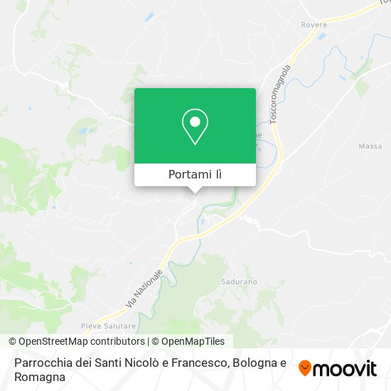 Mappa Parrocchia dei Santi Nicolò e Francesco