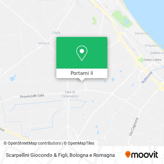 Mappa Scarpellini Giocondo & Figli