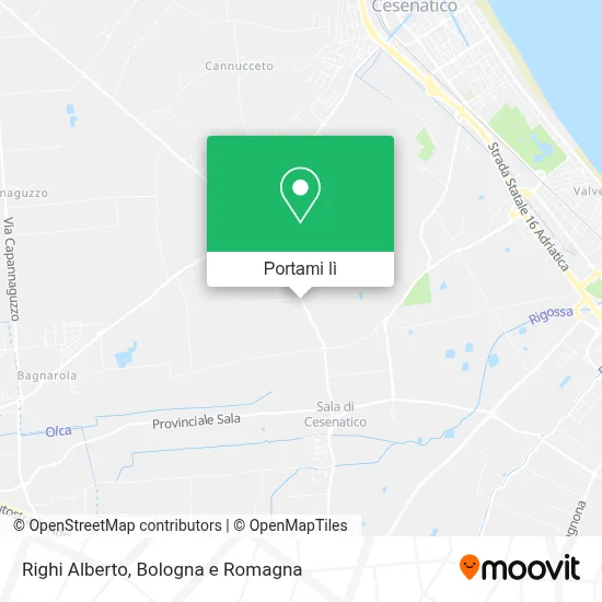 Mappa Righi Alberto
