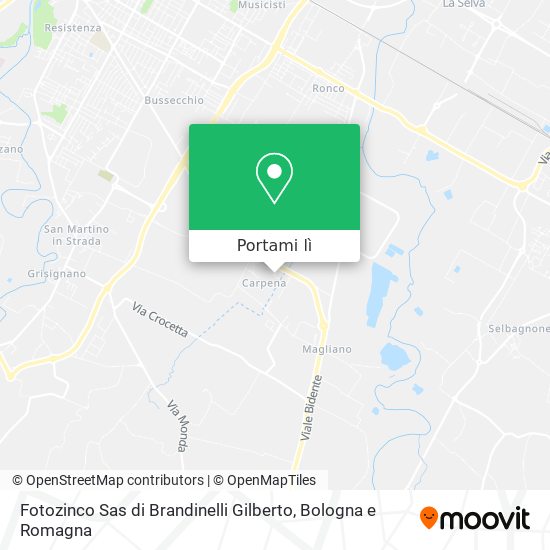 Mappa Fotozinco Sas di Brandinelli Gilberto