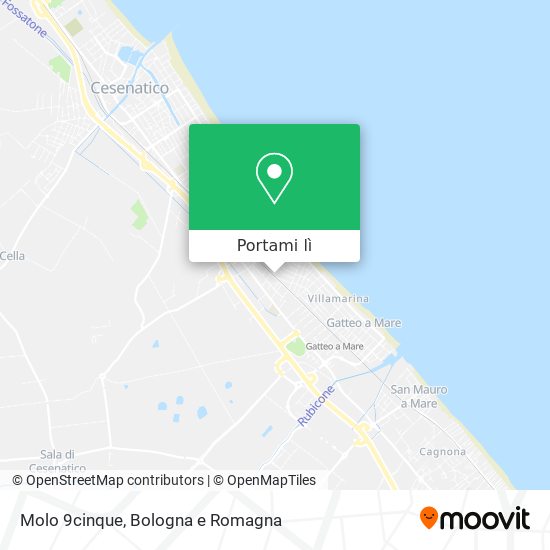 Mappa Molo 9cinque