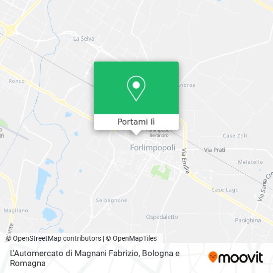 Mappa L'Automercato di Magnani Fabrizio