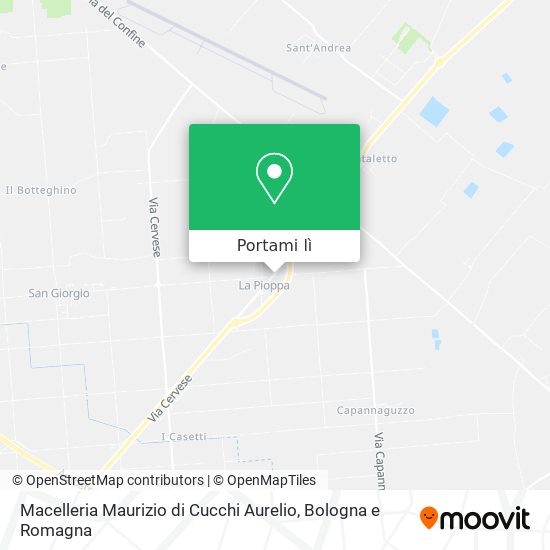 Mappa Macelleria Maurizio di Cucchi Aurelio