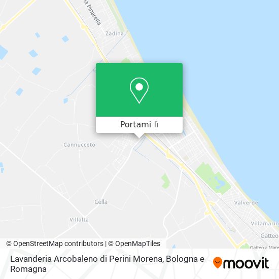 Mappa Lavanderia Arcobaleno di Perini Morena
