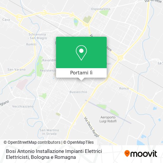 Mappa Bosi Antonio Installazione Impianti Elettrici Elettricisti