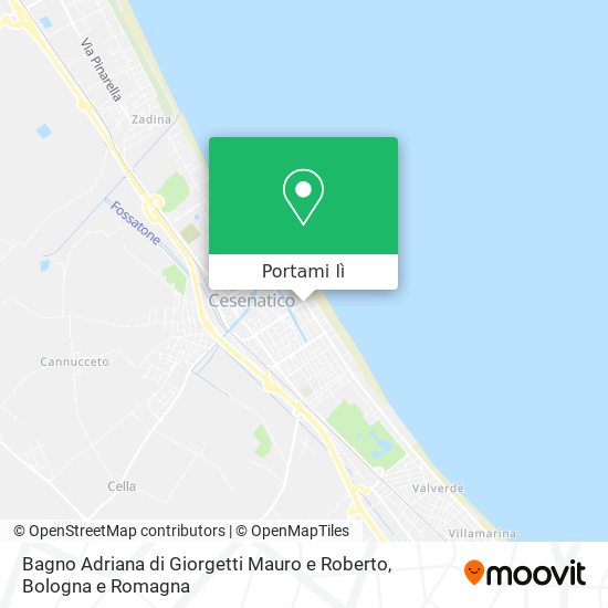 Mappa Bagno Adriana di Giorgetti Mauro e Roberto