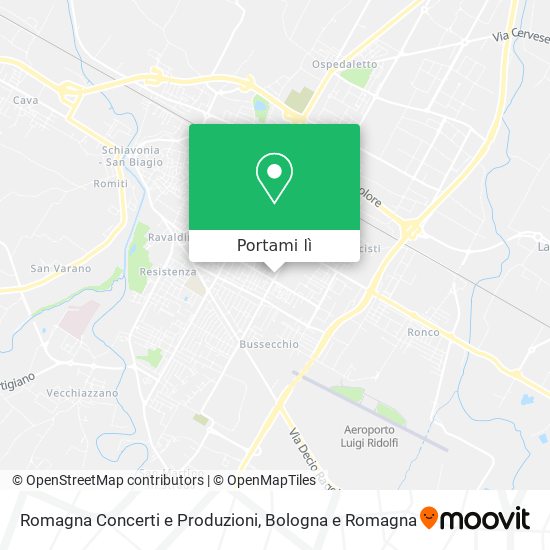 Mappa Romagna Concerti e Produzioni