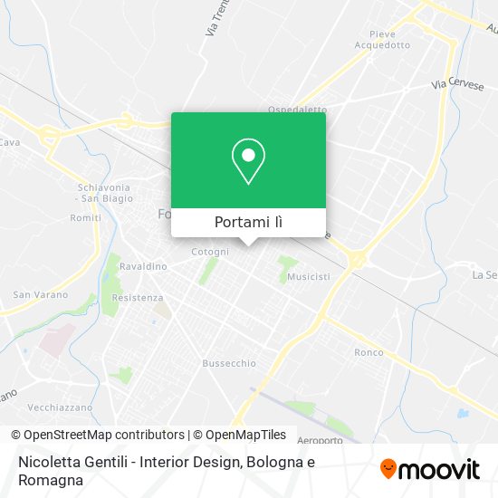 Mappa Nicoletta Gentili - Interior Design