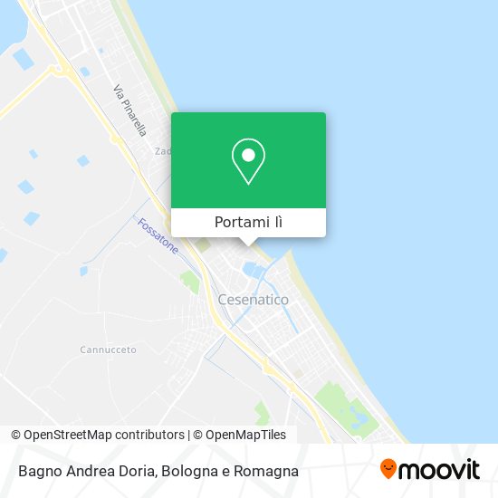 Mappa Bagno Andrea Doria
