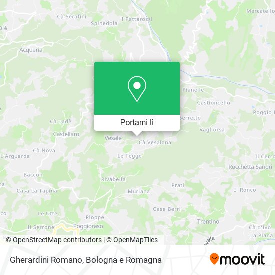 Mappa Gherardini Romano