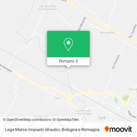Mappa Lega Marco Impianti Idraulici