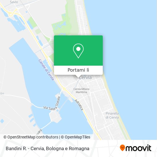 Mappa Bandini R. - Cervia