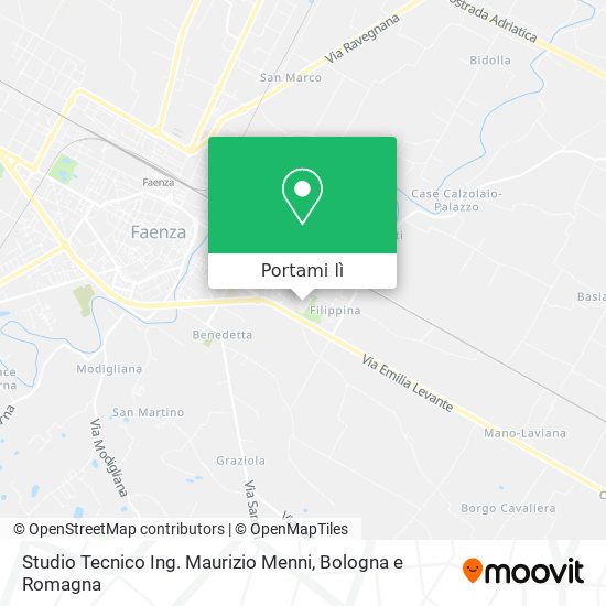 Mappa Studio Tecnico Ing. Maurizio Menni