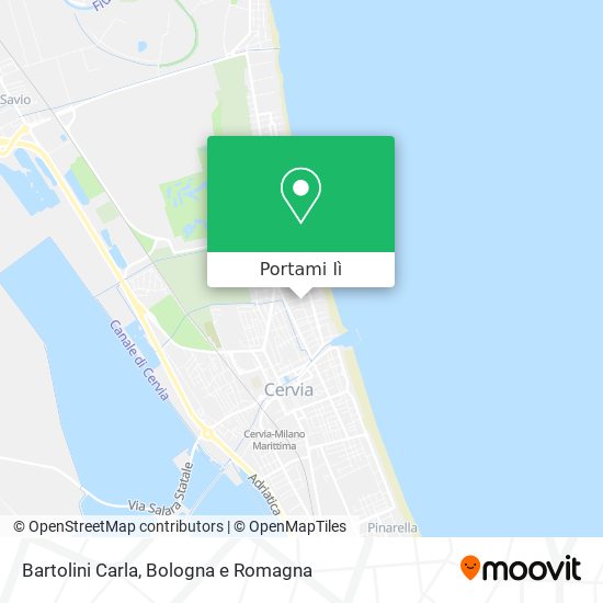Mappa Bartolini Carla