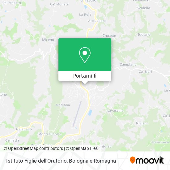 Mappa Istituto Figlie dell'Oratorio