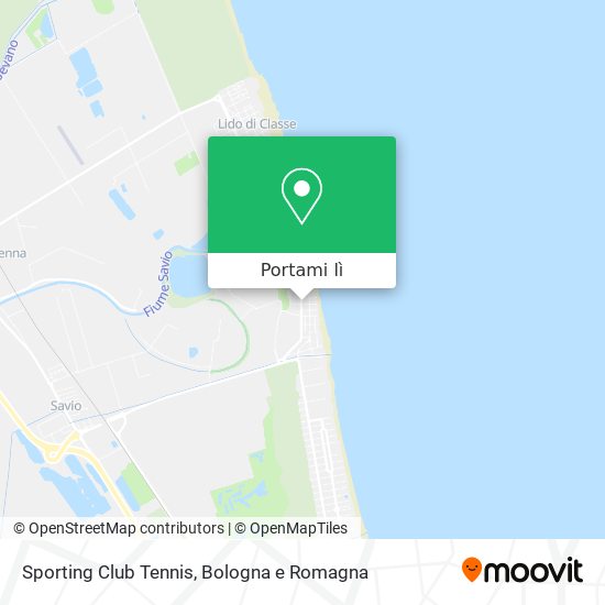 Mappa Sporting Club Tennis