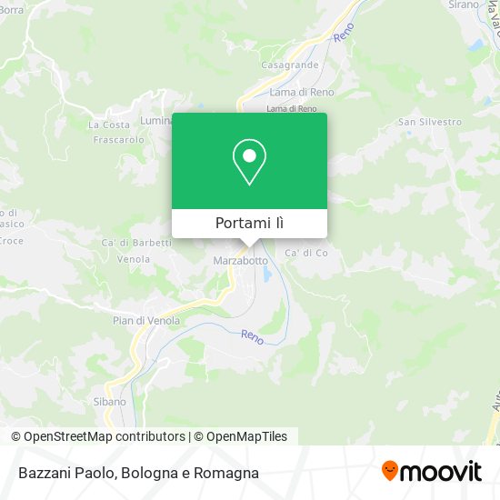 Mappa Bazzani Paolo