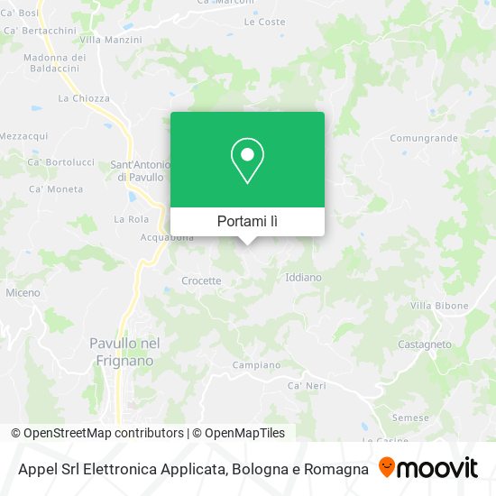 Mappa Appel Srl Elettronica Applicata