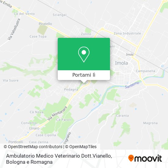 Mappa Ambulatorio Medico Veterinario Dott.Vianello