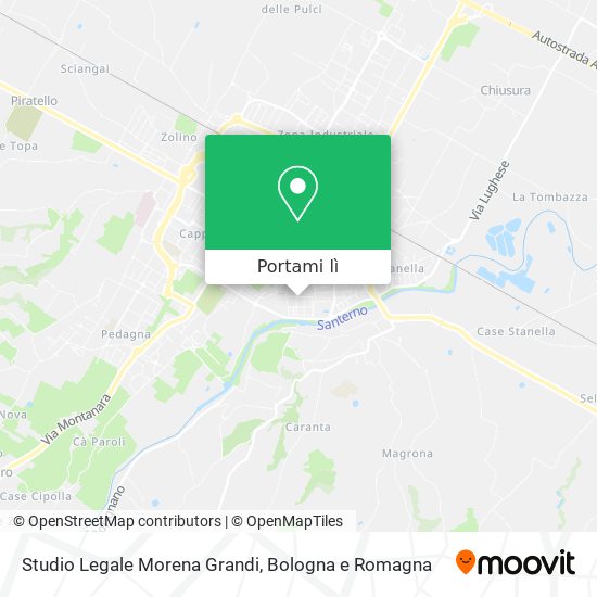 Mappa Studio Legale Morena Grandi