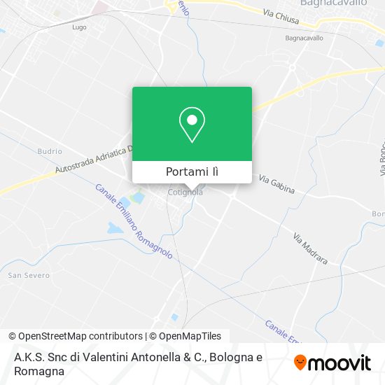 Mappa A.K.S. Snc di Valentini Antonella & C.