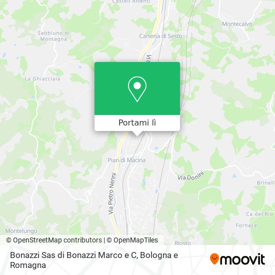 Mappa Bonazzi Sas di Bonazzi Marco e C