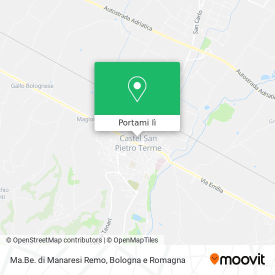 Mappa Ma.Be. di Manaresi Remo