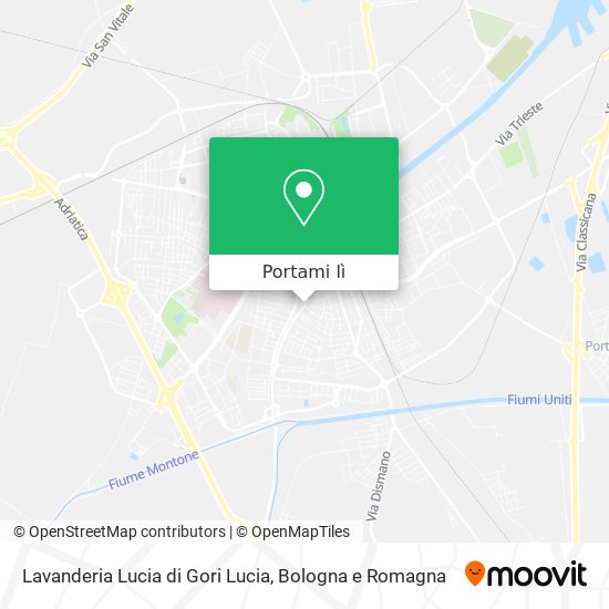 Mappa Lavanderia Lucia di Gori Lucia