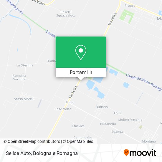 Mappa Selice Auto