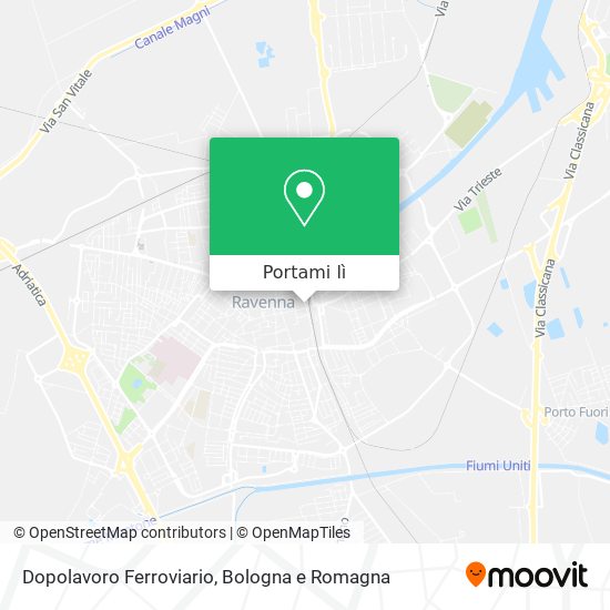 Mappa Dopolavoro Ferroviario