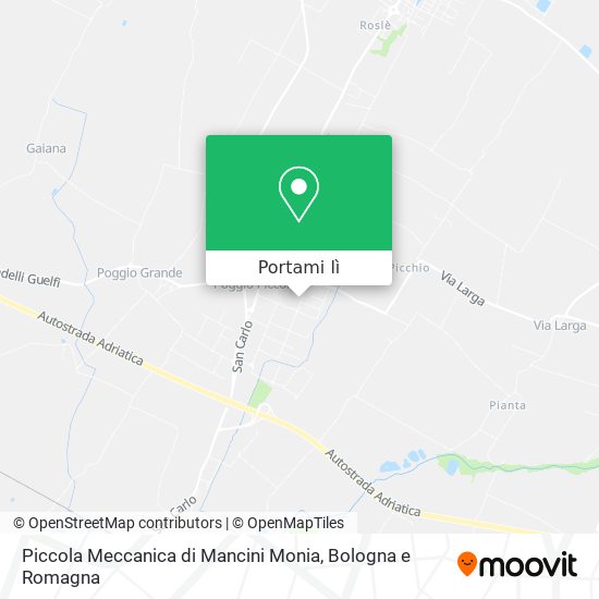 Mappa Piccola Meccanica di Mancini Monia