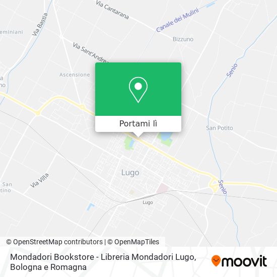 Mappa Mondadori Bookstore - Libreria Mondadori Lugo