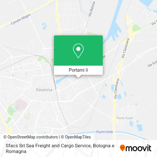 Mappa Sfacs Srl Sea Freight and Cargo Service