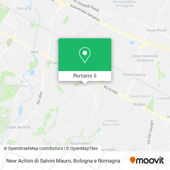 Mappa New Action di Salvini Mauro