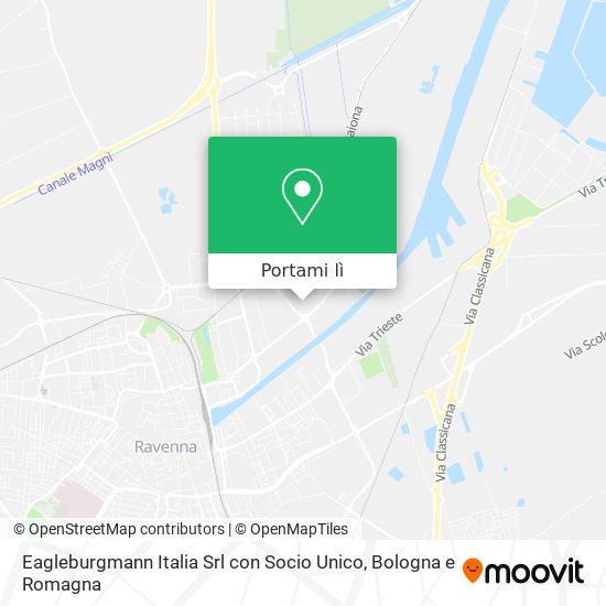 Mappa Eagleburgmann Italia Srl con Socio Unico