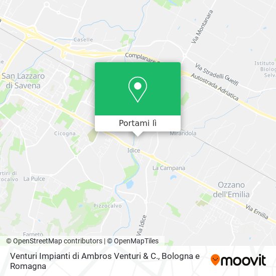 Mappa Venturi Impianti di Ambros Venturi & C.
