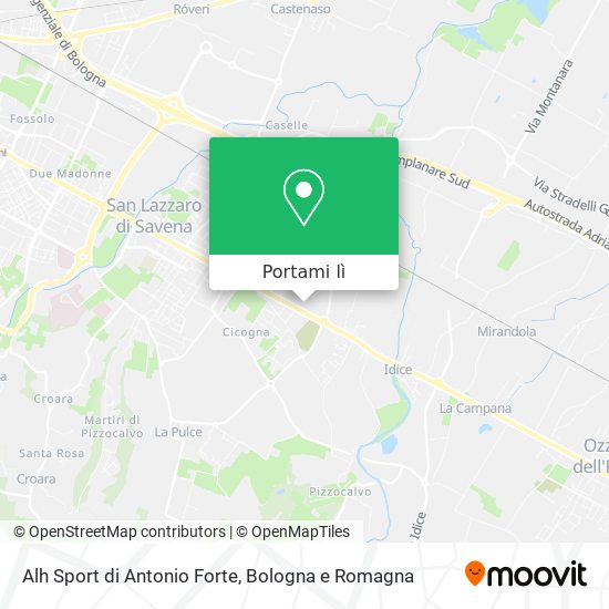 Mappa Alh Sport di Antonio Forte