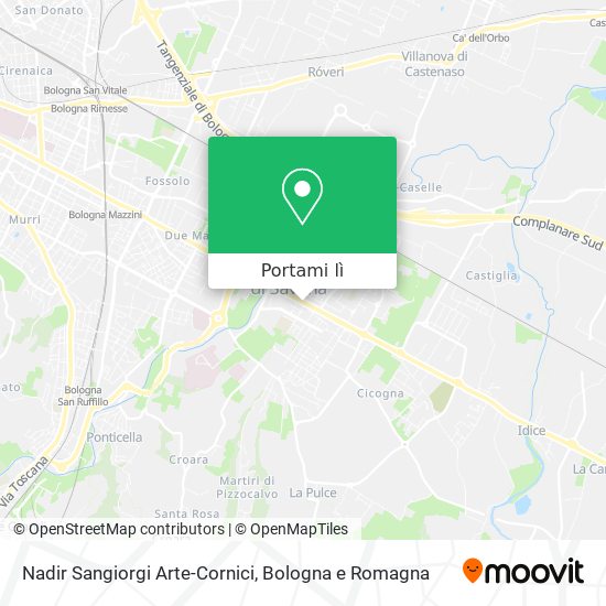Mappa Nadir Sangiorgi Arte-Cornici