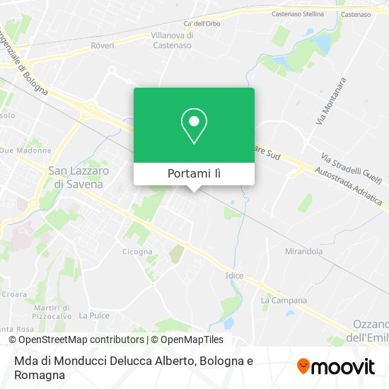 Mappa Mda di Monducci Delucca Alberto