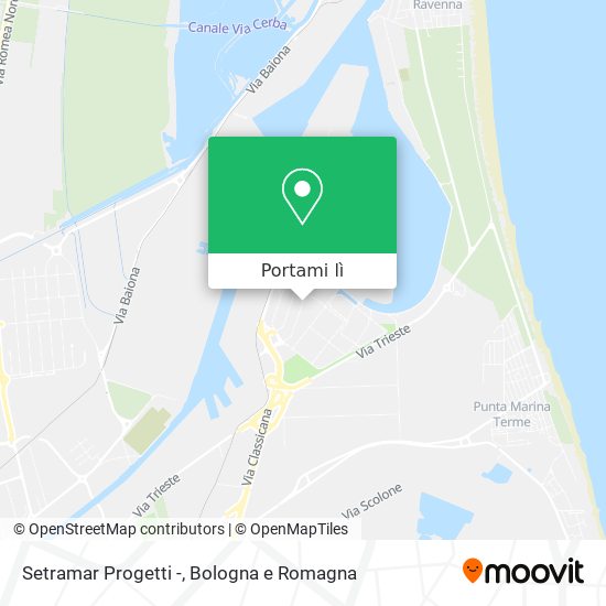 Mappa Setramar Progetti -