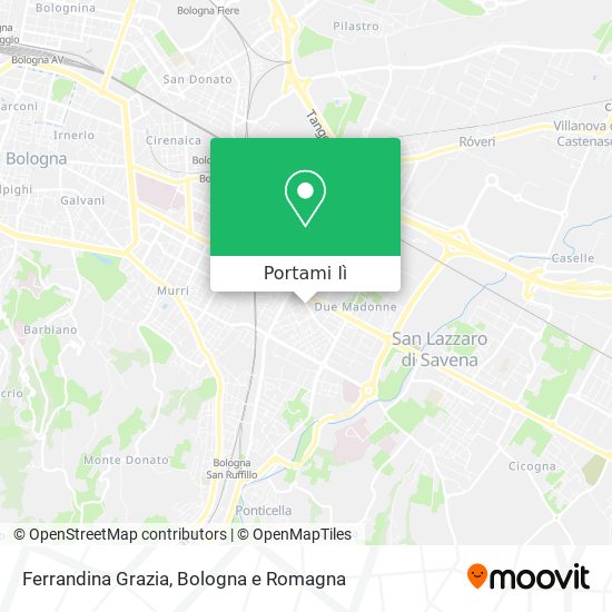 Mappa Ferrandina Grazia