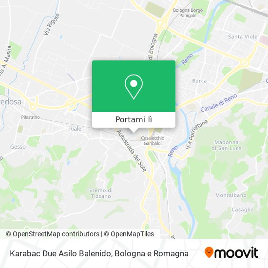 Mappa Karabac Due Asilo Balenido
