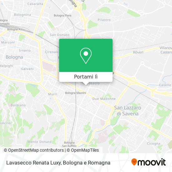 Mappa Lavasecco Renata Luxy