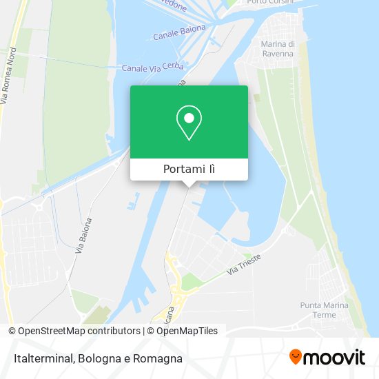 Mappa Italterminal