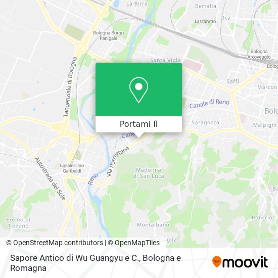 Mappa Sapore Antico di Wu Guangyu e C.